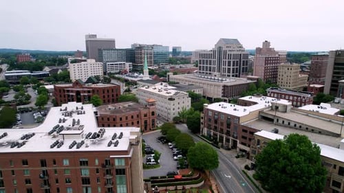 Aerial Greenville SC, Greenville South Carolina