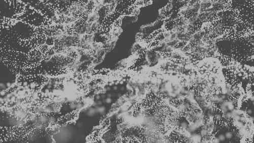 Fundo de partículas brancas