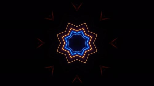 Seamless Artistic Glow Background