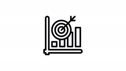 target line icon animation