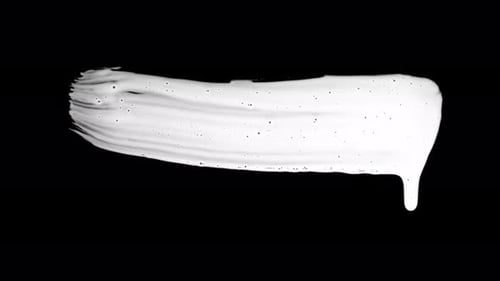 Paint Brush Strokes. Simple Accurate Stroke Leaking