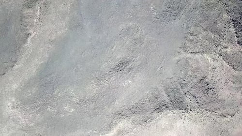 Dry desert landscape, Aerial view