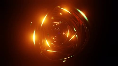 Neon Disco Pulses Rhythmically in a Dynamic and Hypnotic VJ Loop