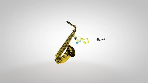 Jazz music - 3D Animation