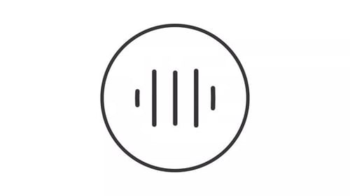 Animation de ligne de reconnaissance vocale