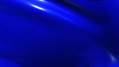 Seamless Blue Fluid Abstract Wave Loop Background