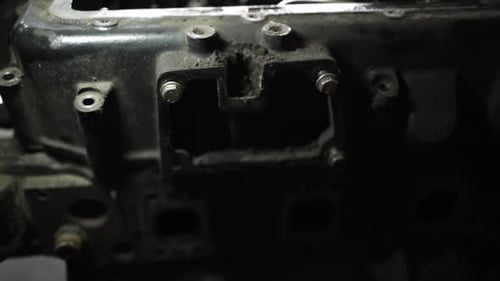 Diesel Engine Overhaul and Rebuild. Repair of the tractor engine