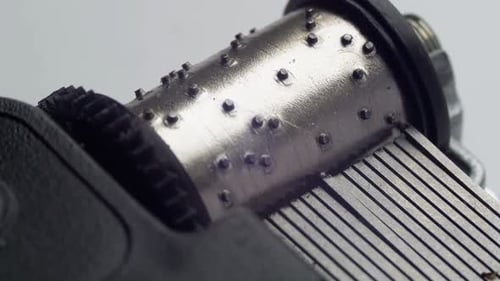 The Music Box Mechanism Rotates