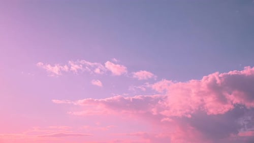 Beautiful Pink, Orange and Purple Sky at Sunset