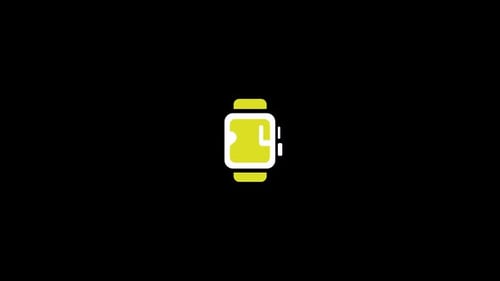 Smart Watch Apps symbol icon animation video