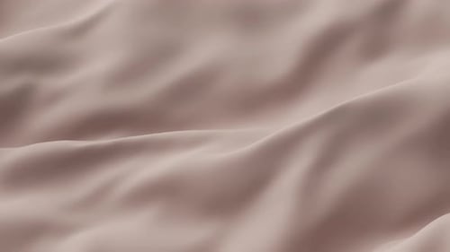 Smooth Pink Fabric Flows with Elegant Movement