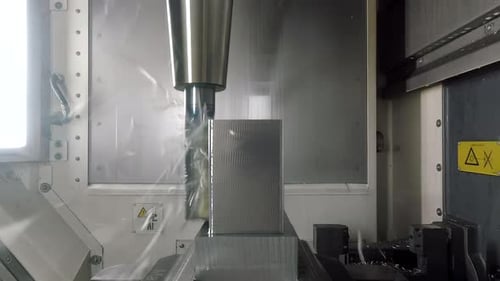 CNC milling cutting steel