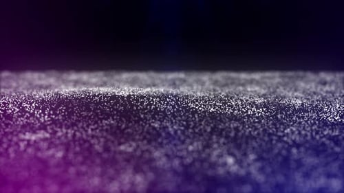 Abstract purple Sparkling dot tech Blue Particles Background