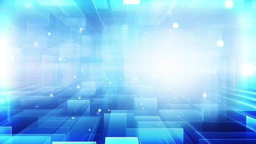 Blue Corporate Background Loop