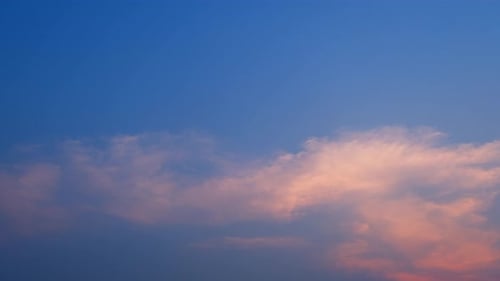 Timelapse video captures a sunset sky, Time-lapse footage.