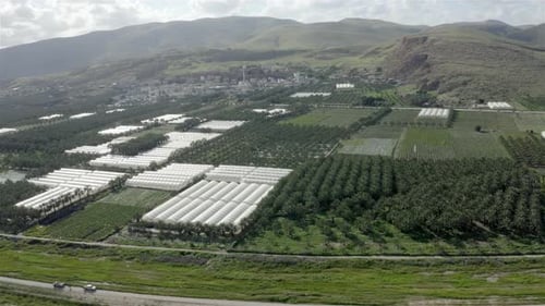 Southern Jordan Valley, Arab village, agriculture, spring, , Israel