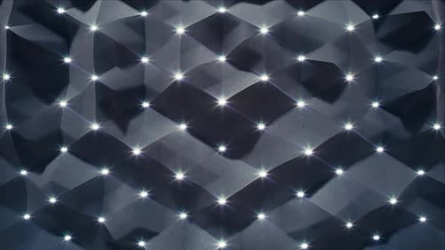 Fondo de polígono gris elegante y limpio