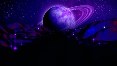 80s Futuristic Background