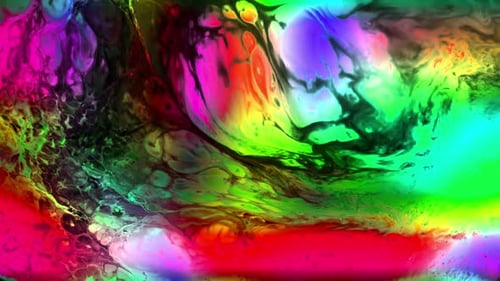 Farbiger Hintergrund mit flüssiger Wassertinte mit Farbverlauf