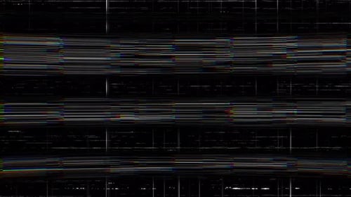 Dynamic Glitch Effect Digital Distortion Transition