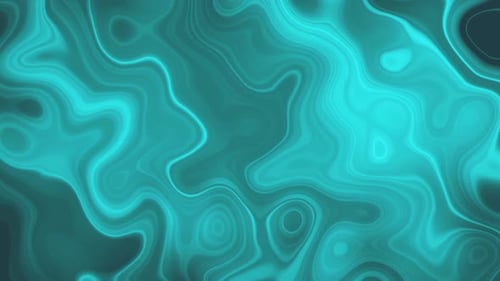 Dynamic Glowing Aqua Fluid Abstract Background