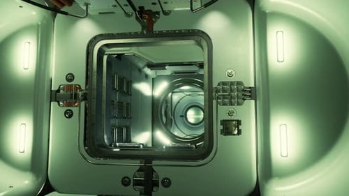 View From Cockpit International Space Station