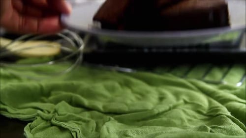 Videoaufnahme von frisch gebackenen Brownies