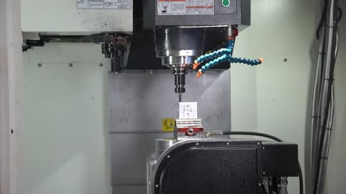 Cnc Machine Processing Aluminum Body
