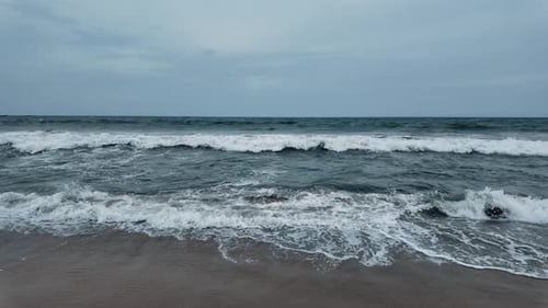 Deserted beach