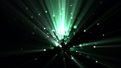 Fond de particules lumineuses 3D