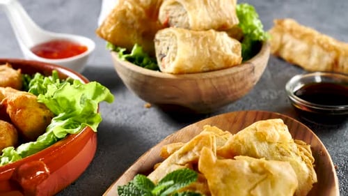 composición de alimentos asiáticos