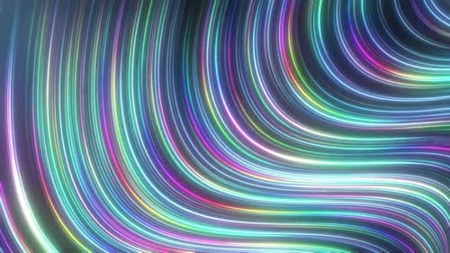 Digital Glowing Speed Lines 12