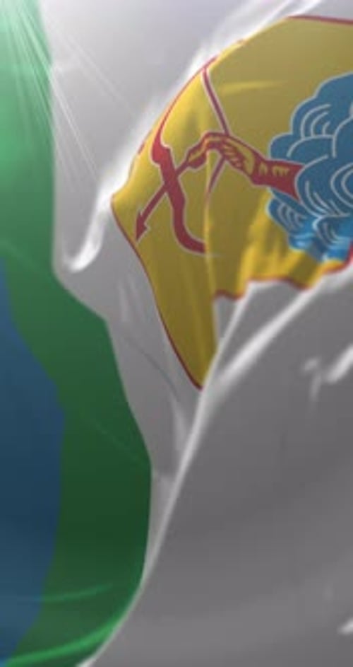 Flagge der Oblast Kirow