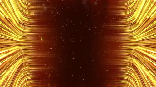 Gold Particles Background 3