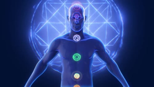 Menschliche Chakra-Punkte 02