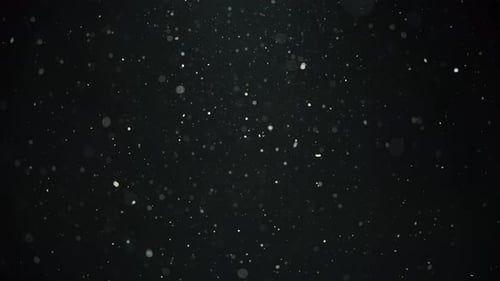 Real dust particles floating in the air