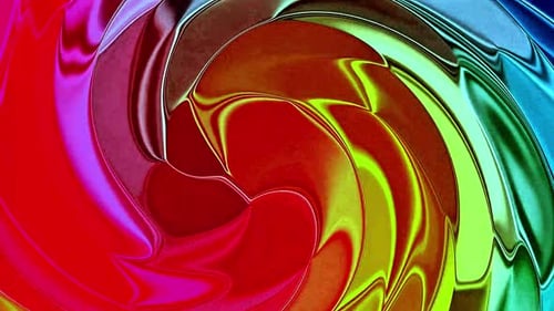 Abstract Fluid Color Swirl Background Animation