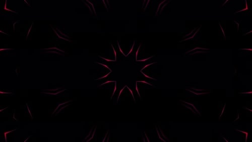 Von Kaleidoskop inspirierter Glow-Hintergrund