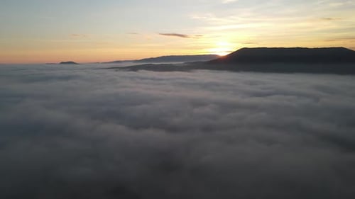 Landscape Fog Mountain
