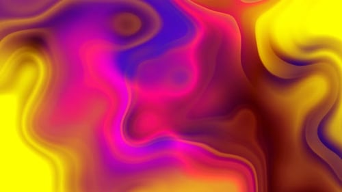 Vibrant Abstract Fluid Color Swirl Background
