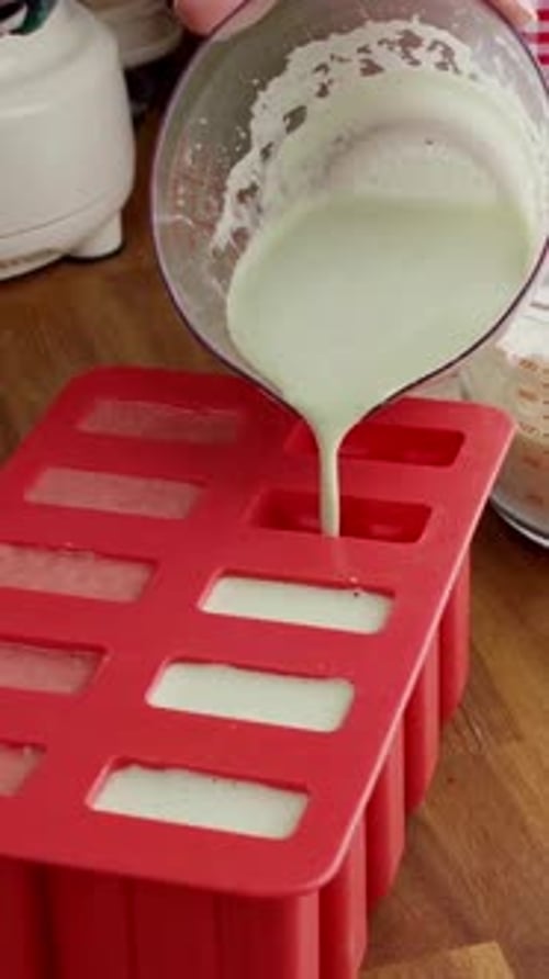 Vertical View Of Ice Cream