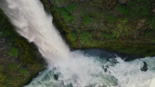 Mill Creek Falls in Southern Oregon on the upper Rogue River.