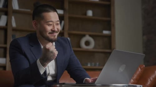 Businessman Achieves Success