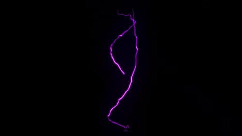 Purple Electric Energy Lightning Strike Reveal
