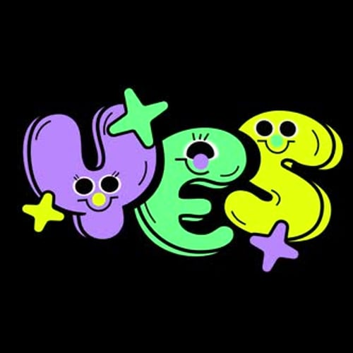 Yes Sticker