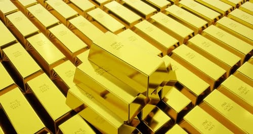 Hintergrundvideo von Gold