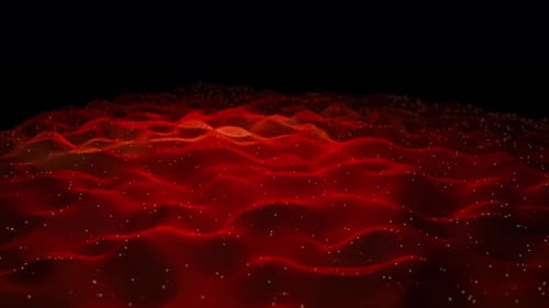 3d Data Wave Background