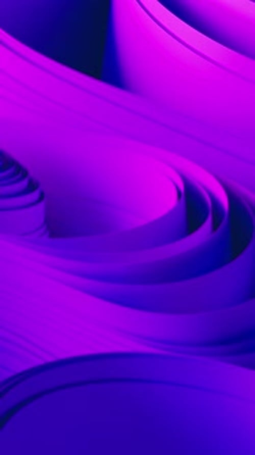 Seamless Looping Abstract Fluid Gradient Waves Background