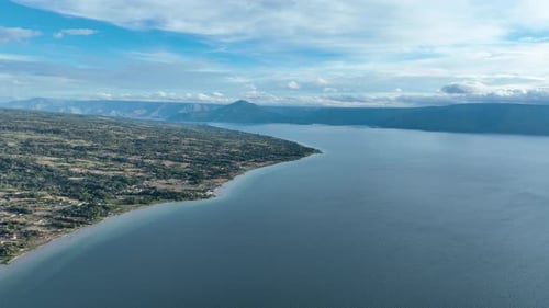 North coast Lake Toba, untamed beauty of this remarkable natural wonder
