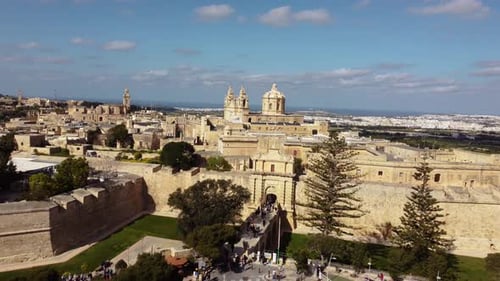 Aerial View of the Malta